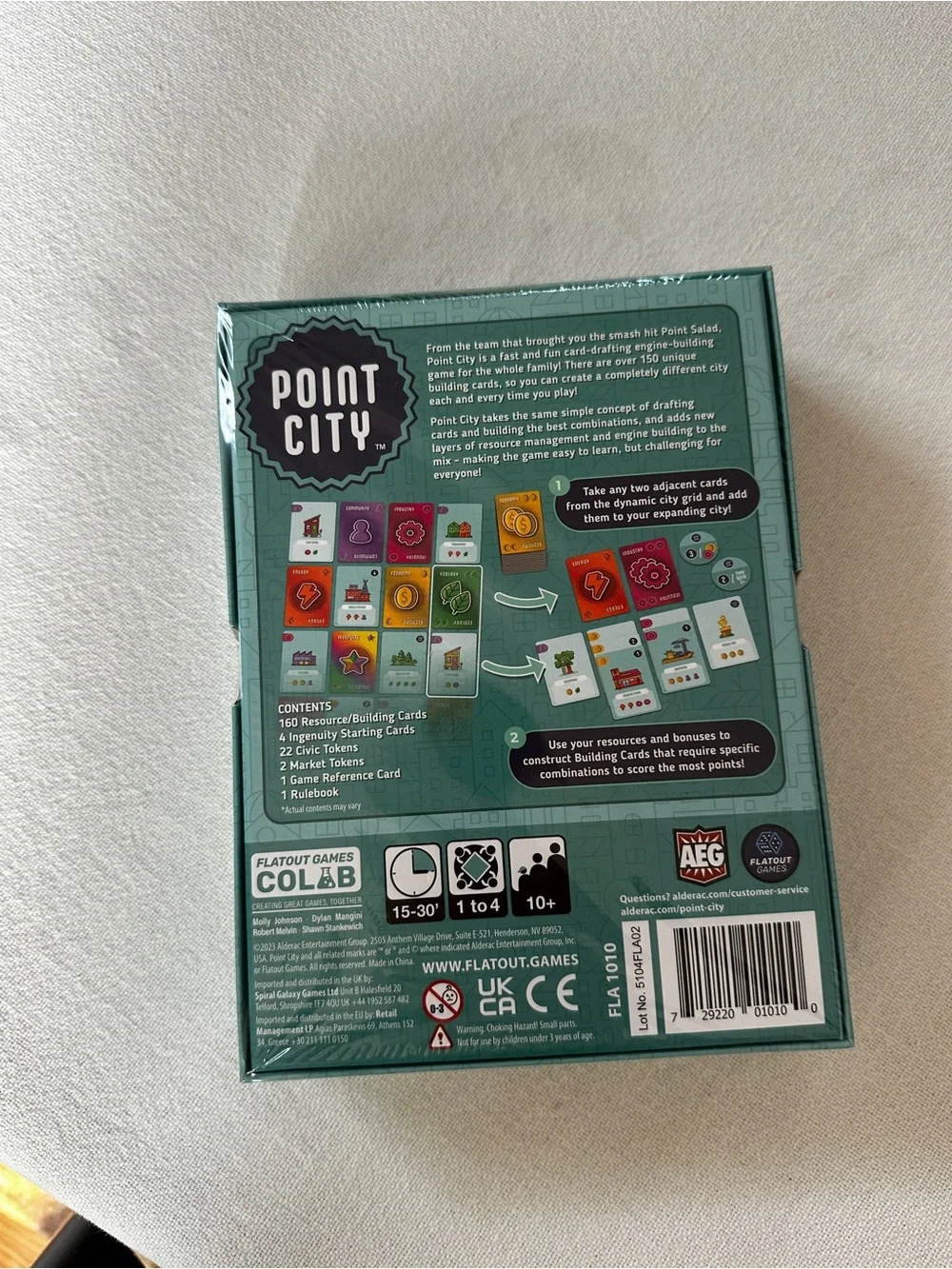 BNIB Point City Card Game